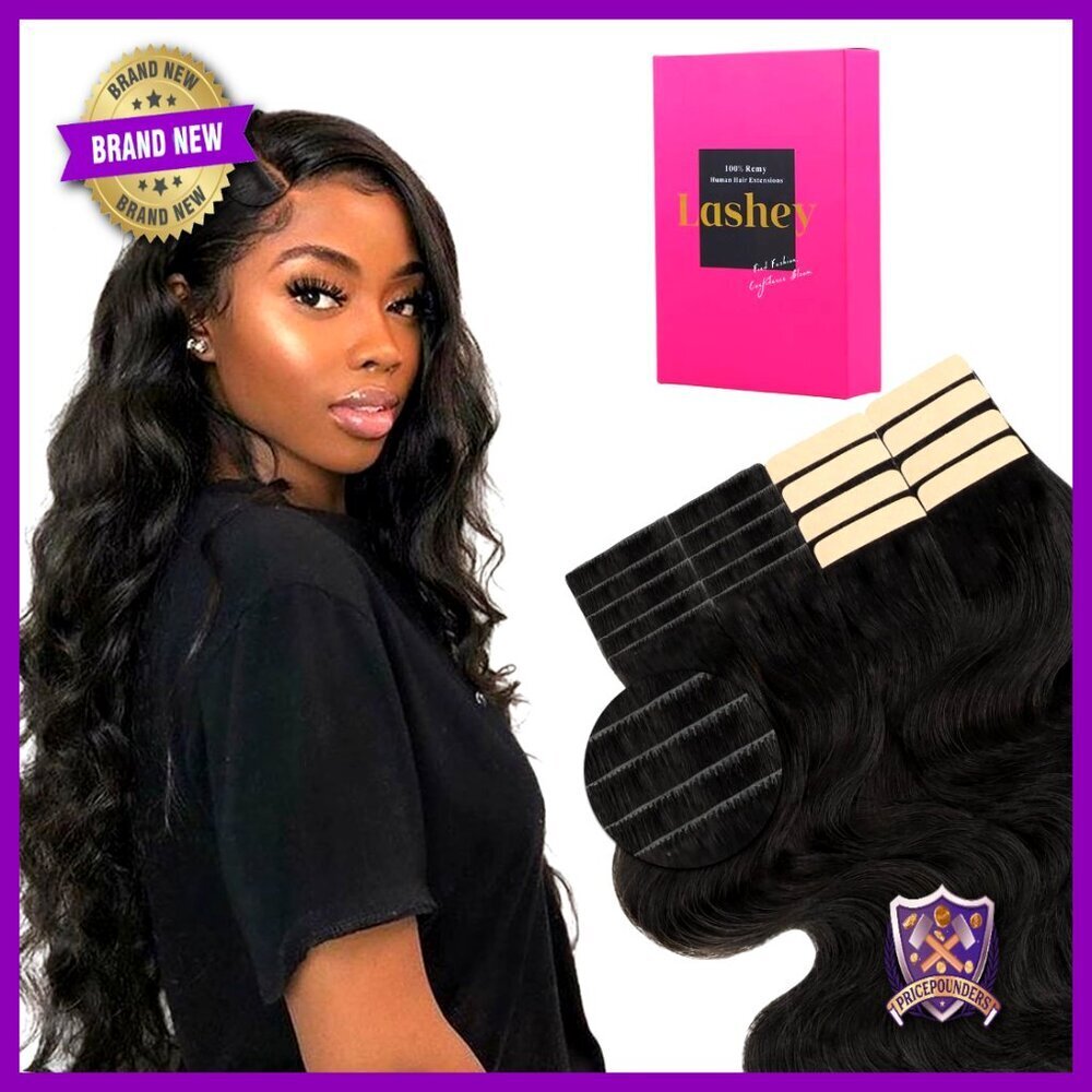 Human Hair Tape In Extensions Invisible Seamless Body Wave 50g 10pcs